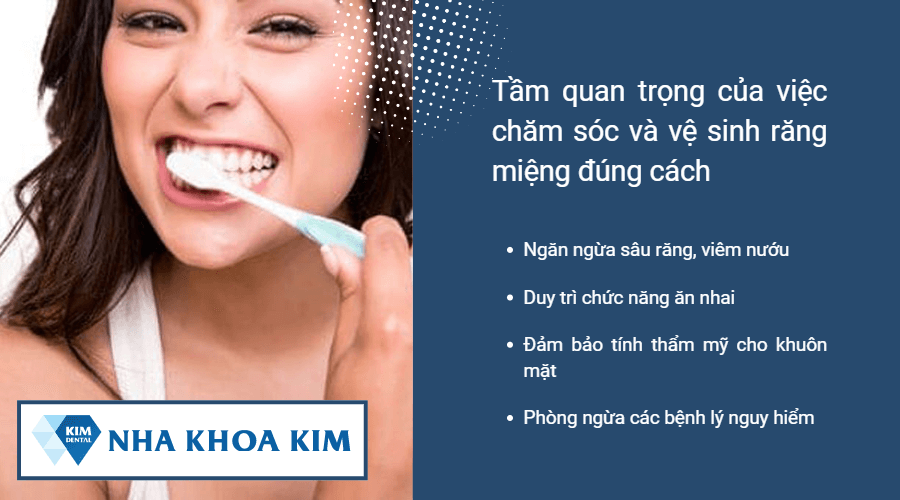 Tầm quan trọng của vệ sinh răng miệng đúng cách