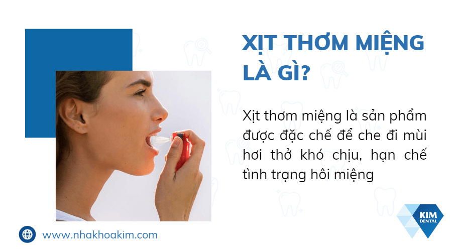 Xịt thơm miệng là gì?