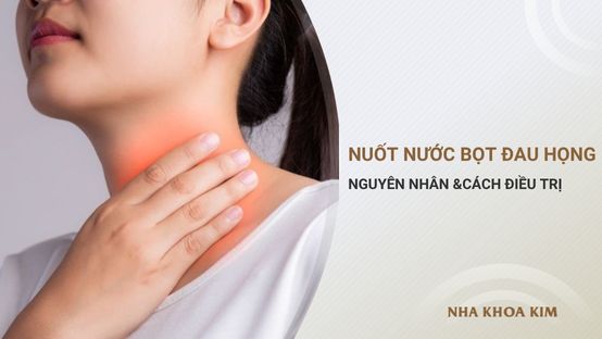 Nguyên nhân nuốt nước bọt đau họng và cách trị tại nhà
