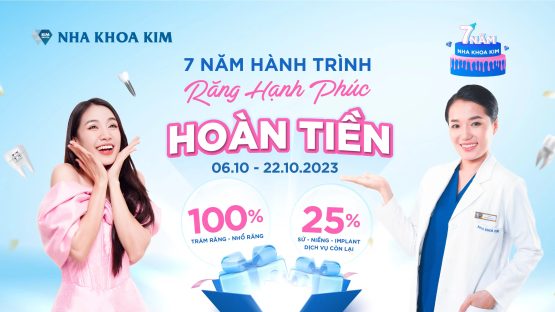 7 năm hành trình răng hạnh phúc, Nha Khoa Kim biết ơn bạn đã đồng hành