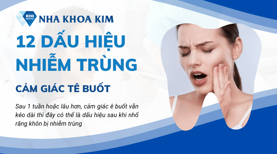 12 dấu hiệu nhiễm trùng sau khi nhổ răng và cách xử lý kịp thời
