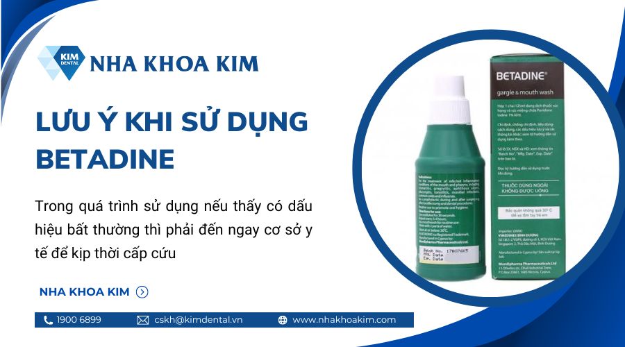 lưu ý khi sử dụng dung dịch sát khuẩn