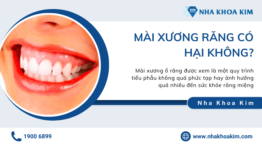 Mài xương ổ răng có hại không?