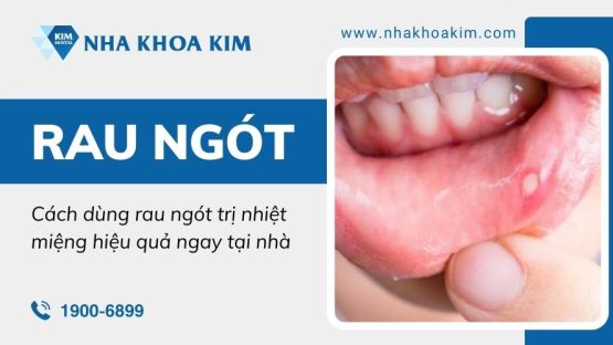 Cách dùng rau ngót trị nhiệt miệng hiệu quả ngay tại nhà