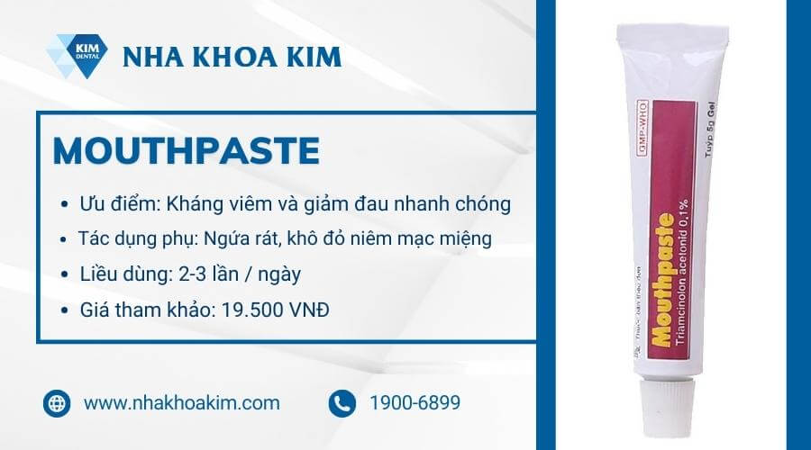 Thuốc Mouthpaste Mediphar USA