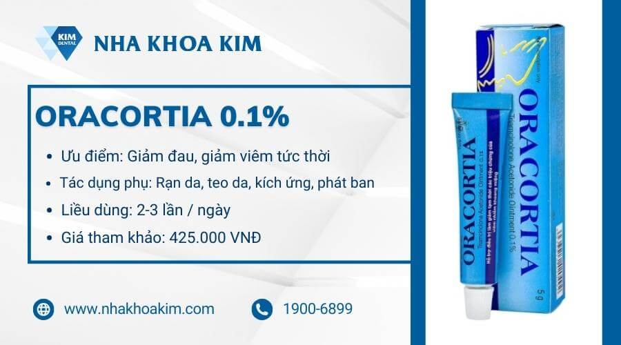 Thuốc Oracortia 0.1%