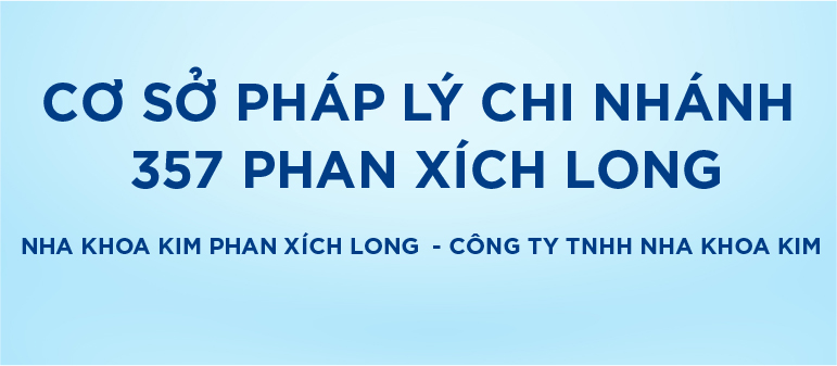 [Top Banner Mobile] Bảo vệ: Cơ sở pháp lý Nha Khoa Kim Phan Xích Long  – Công ty TNHH Nha Khoa Kim