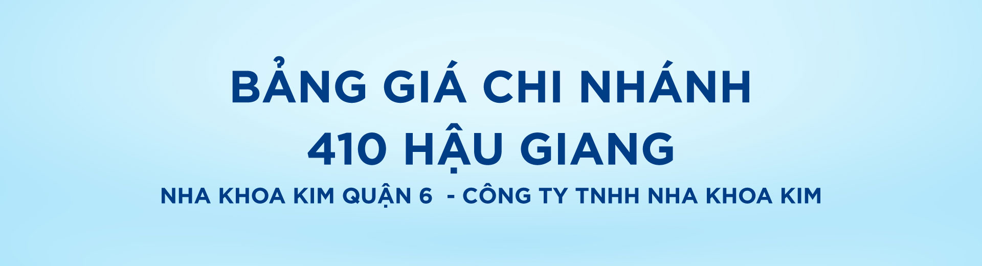 [Top Banner Desktop] Bảo vệ: Bảng giá Nha Khoa Kim Quận 6  – Công ty TNHH Nha Khoa Kim