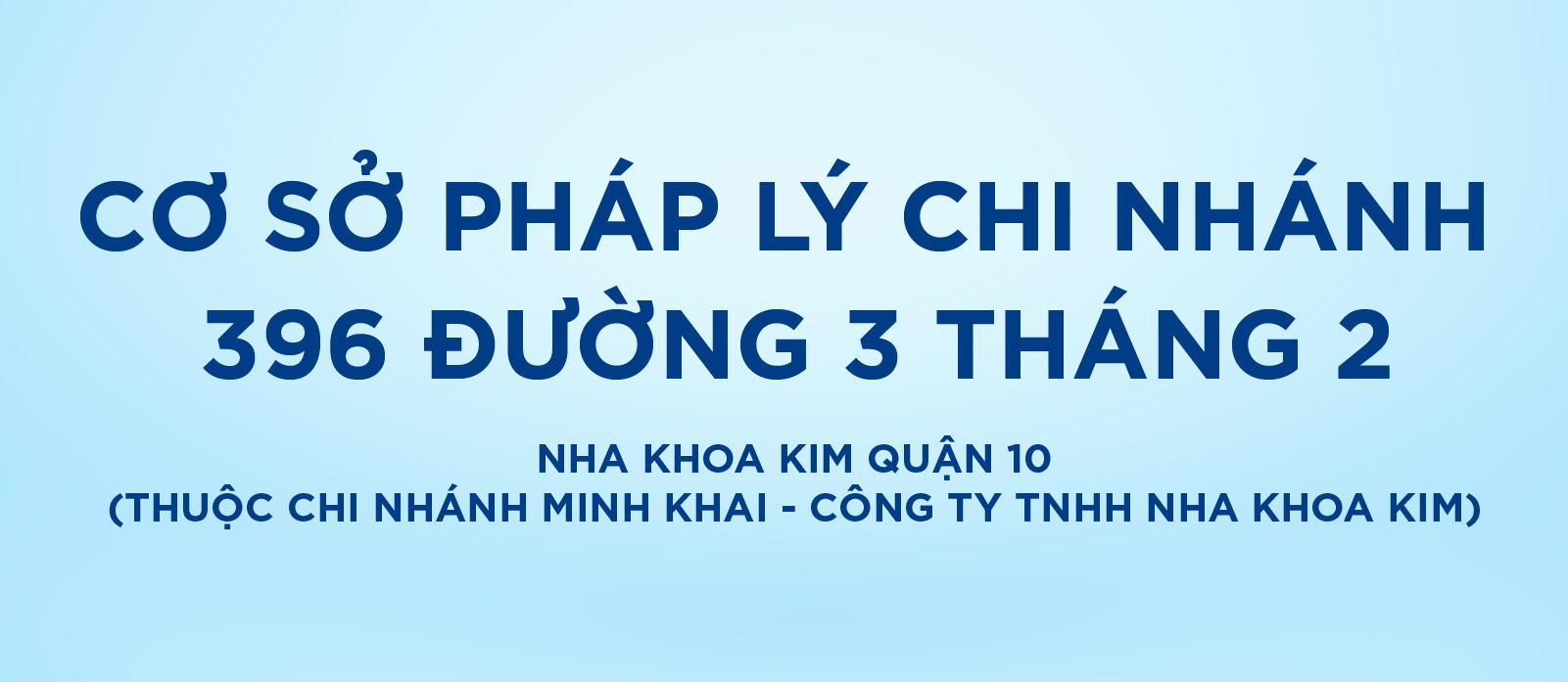 [Top Banner Mobile] Bảo vệ: Cơ sở pháp lý Nha Khoa Kim Quận 10 (Thuộc chi nhánh Minh Khai – Công ty TNHH Nha Khoa Kim)