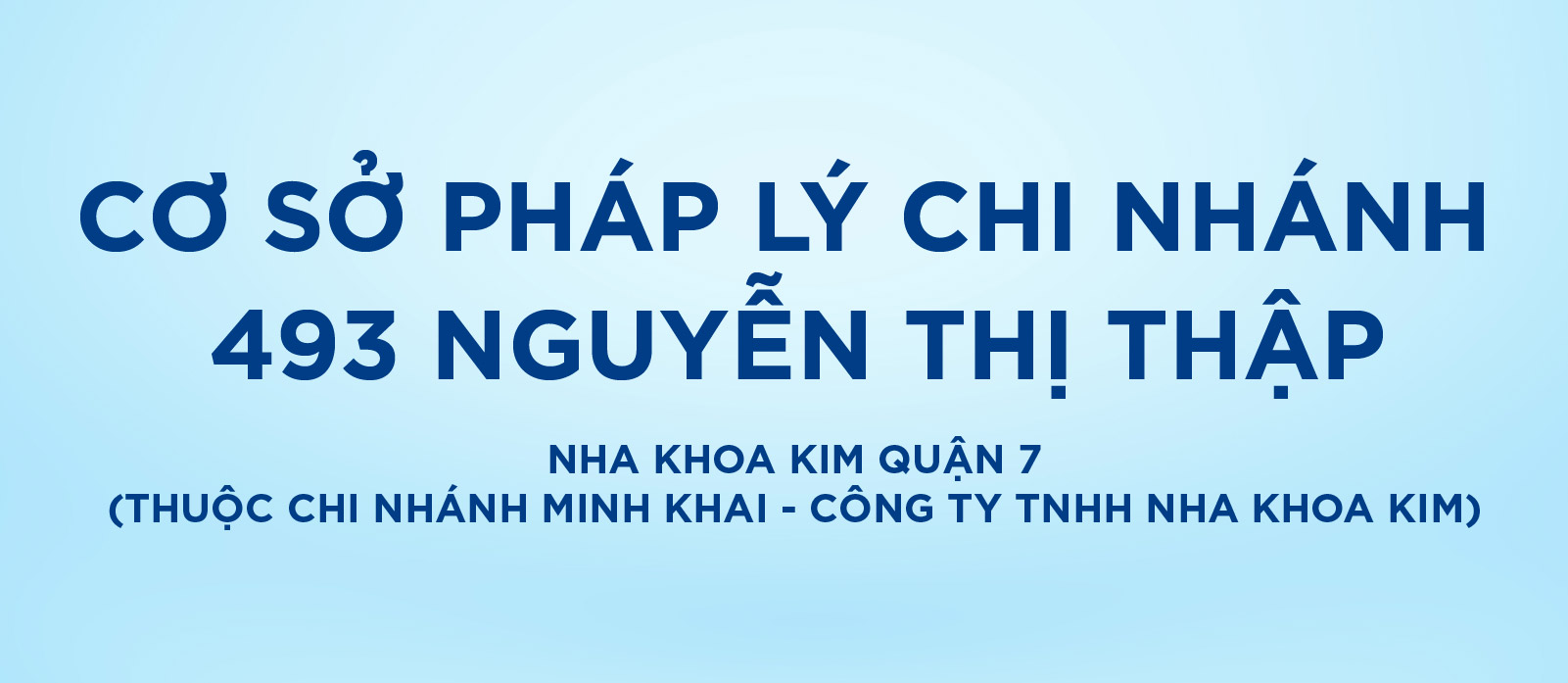 [Top Banner Mobile] Bảo vệ: Cơ sở pháp lý Nha Khoa Kim Quận 7 (Thuộc chi nhánh Minh Khai – Công ty TNHH Nha Khoa Kim)