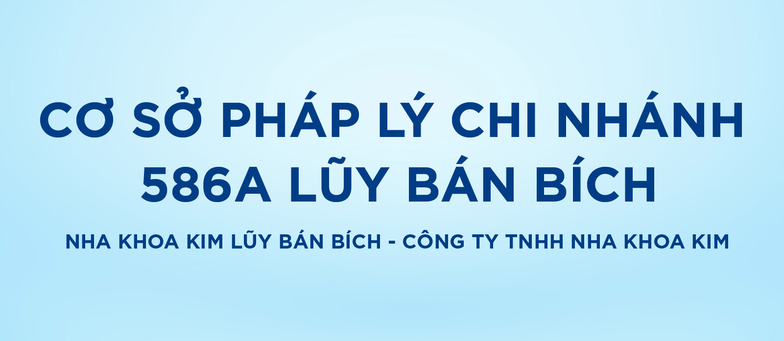 [Top Banner Mobile] Bảo vệ: Cơ sở pháp lý Nha Khoa Kim Lũy Bán Bích – Công ty TNHH Nha Khoa Kim