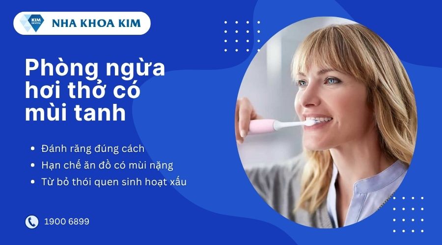cách phòng ngừa hơi thở có mùi 