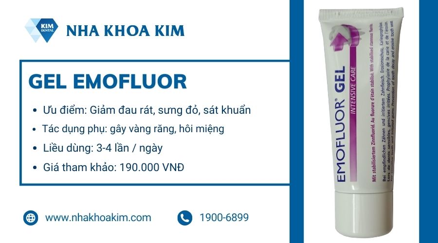 Thuốc bôi nhiệt miệng Emofluor