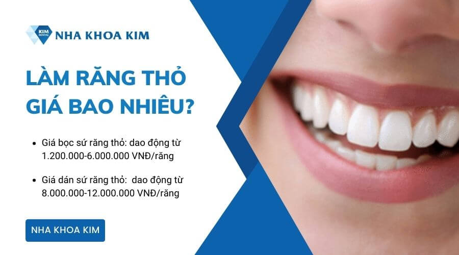 Làm răng thỏ giá bao nhiêu?