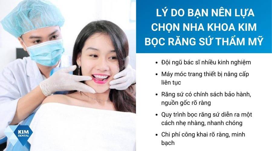 Địa chỉ bọc răng sứ uy tín, chất lượng