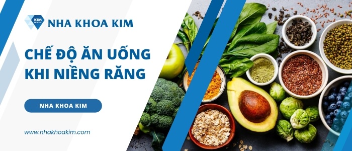 thực đơn cho người niềng răng
