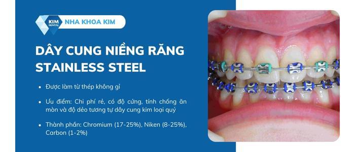 Dây cung Stainless Steel (làm từ thép không gỉ)