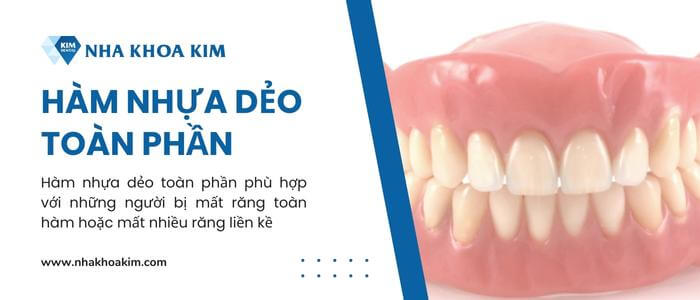 Hàm nhựa dẻo toàn phần