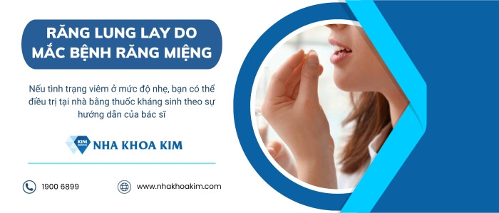 Cách làm chắc răng lung lay do mắc bệnh răng miệng