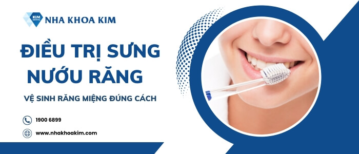 Vệ sinh răng miệng đúng cách khi bị sưng nướu răng trong cùng hàm dưới 