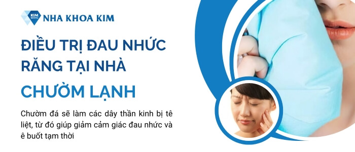 Trị đau nhức răng kinh khủng bằng cách chườm lạnh