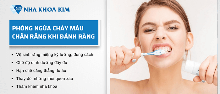 Cách khắc phục, phòng ngừa tình trạng đánh răng hay bị chảy máu