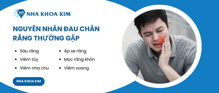 Nguyên nhân đau chân răng thường gặp