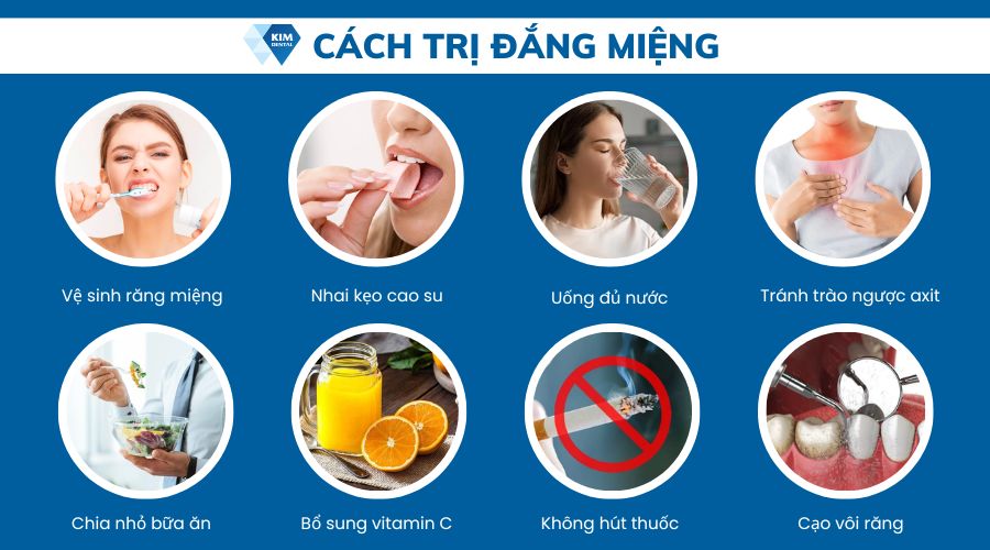 cách trị đắng miệng