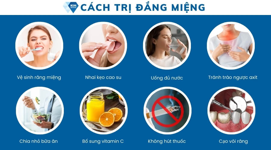 Cách trị đắng miệng an toàn, hiệu quả