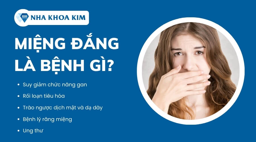 3. Các bệnh liên quan đến triệu chứng miệng đắng