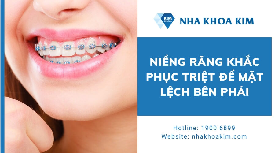 Cách khắc phục tình trạng mặt lệch bên phải hiệu quả