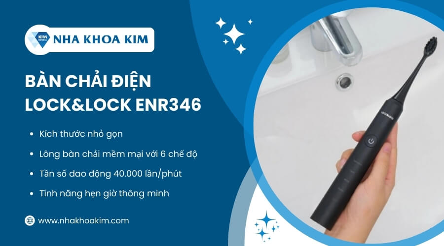 Bàn chải điện Lock&Lock ENR346