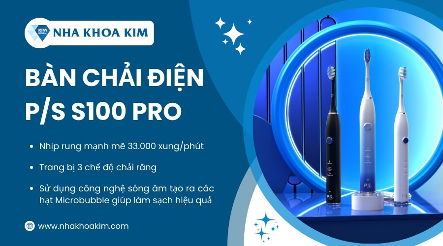 Bàn chải điện P/S S100 Pro