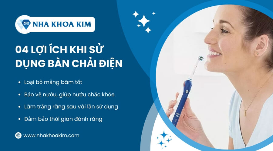 Có nên dùng bàn chải điện không?