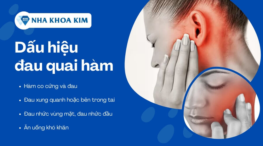 Dấu hiệu đau quai hàm