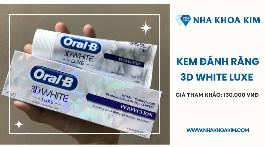 Kem đánh răng 3D White Luxe Perfection