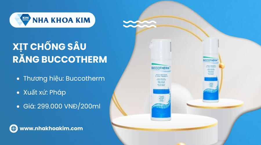 Xịt chống sâu răng Buccotherm