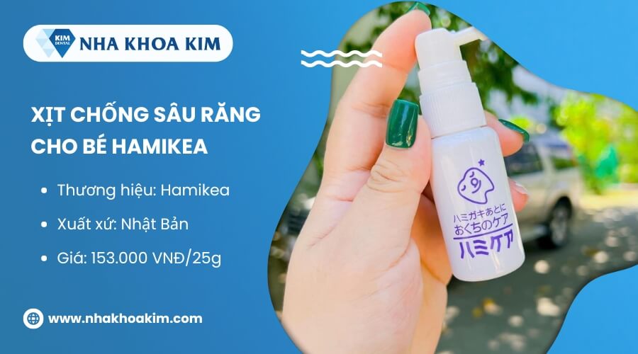 Xịt chống sâu răng Hamikea