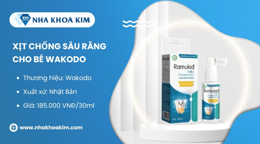 Xịt chống sâu răng Wakodo