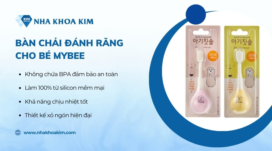 Bàn chải đánh răng cho bé Mybee