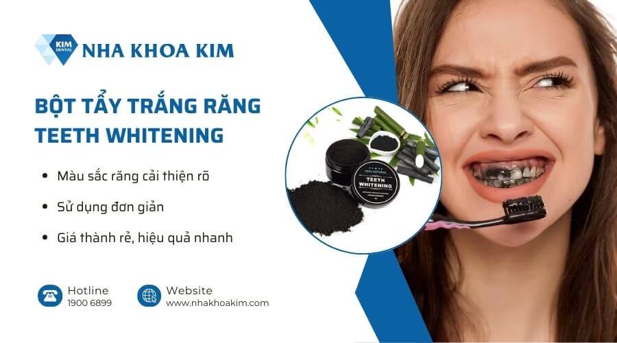 Bột tẩy trắng răng Teeth Whitening