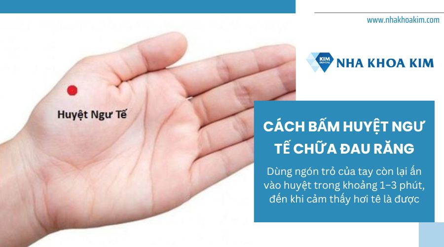 cách bấm huyệt ngư tế