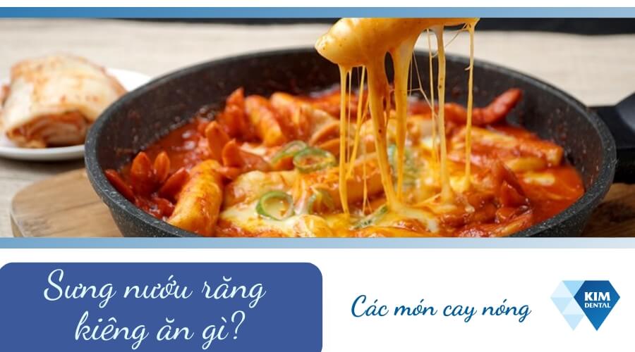 Bị sưng nướu răng kiêng ăn đồ cay nóng