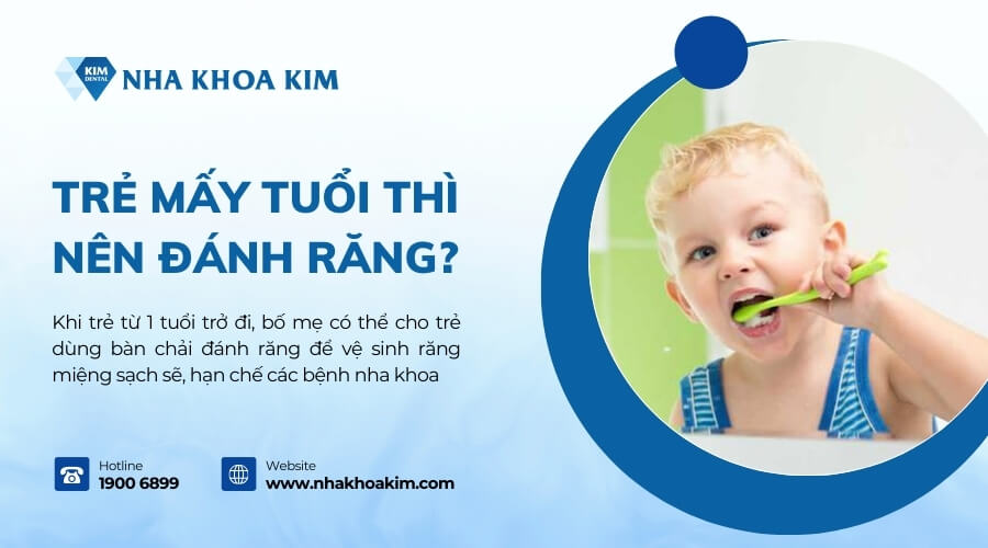 Có nên dùng bàn chải đánh răng cho bé không?