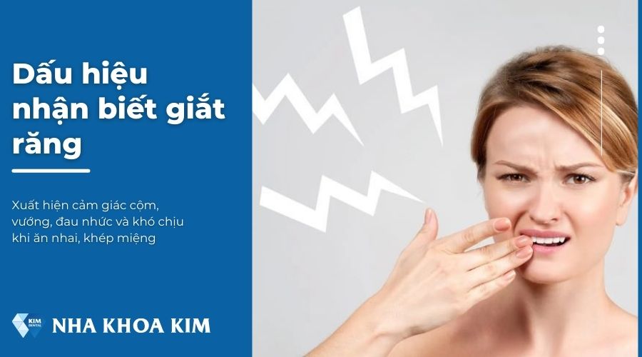 Dấu hiệu nhận biết giắt răng