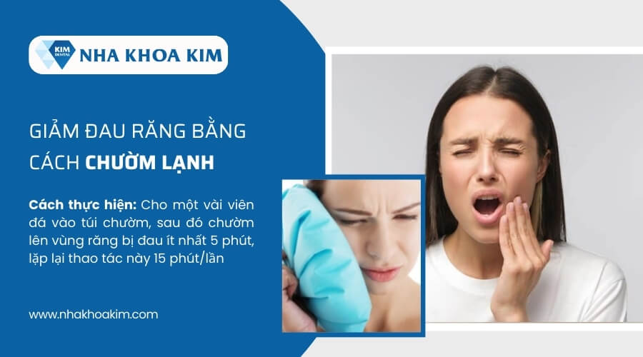 Cách giảm đau răng sau khi lấy tuỷ tại nhà theo dân gian