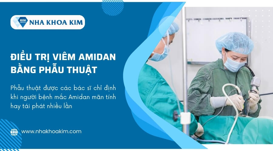 Phẫu thuật cắt Amidan