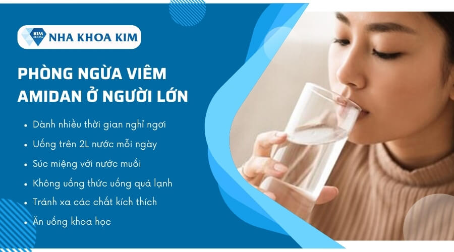 Cách phòng ngừa viêm Amidan