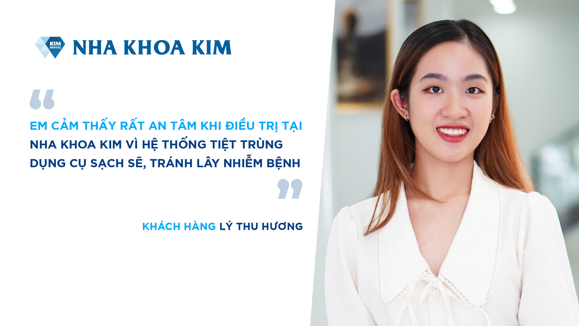 An Tâm Niềng Răng Tại Nha Khoa Kim Vì Có Phòng Tiệt Trùng Dụng Cụ Sạch Sẽ