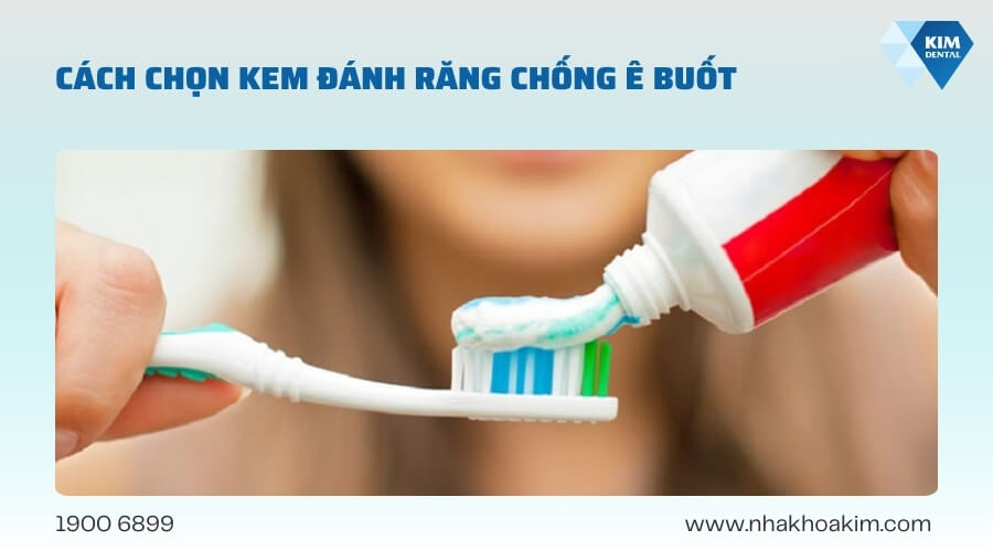Cách chọn kem đánh răng chống ê buốt cho răng nhạy cảm